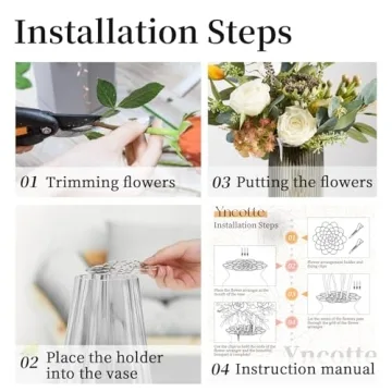 Elegant Flower Arrangement Holder for Stunning Floral Displays