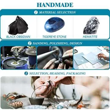 Triple Protection Bracelet - Stylish Healing Gemstone Jewelry