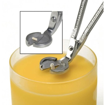 Wickman Antique Brass Wick Trimmer for Elegant Candle Care