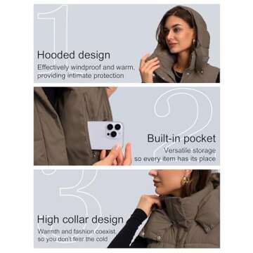 Fashionable Qazel Vorrlon Cropped Puffer Vest for Women