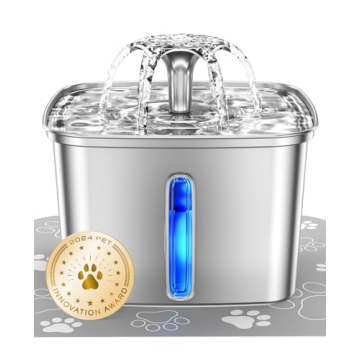 Veken Cat Water Fountain - Award Winning, 108oz Automatic Dispenser