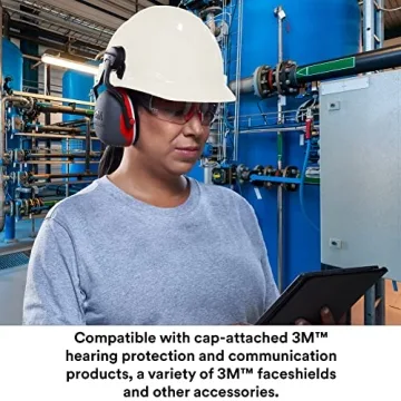 3M Vented Hard Hat with UV Sensor and 4-Point Suspension