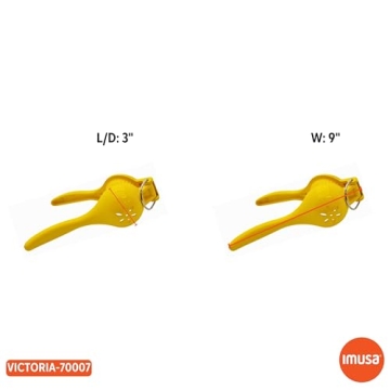 IMUSA Lime or Lemon Manual Squeezer for Effortless Juicing