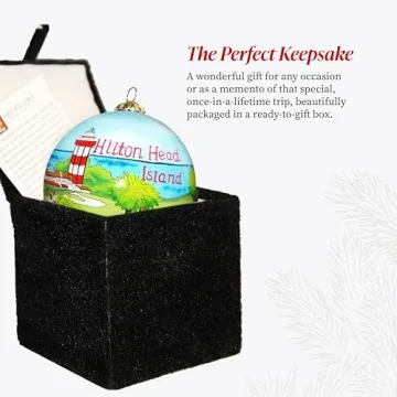 Hand Painted Glass Christmas Ornament - Unique Holiday Decor