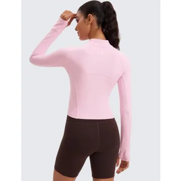CRZ Yoga Butter Luxe Quarter Zip Pullover for Activewear