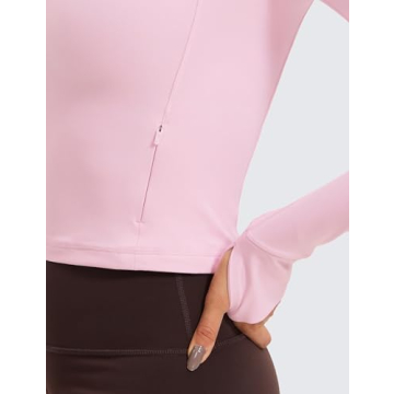 CRZ Yoga Butter Luxe Quarter Zip Pullover for Activewear