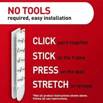 Command Damage-Free Picture Hanging Strips No Tools Needed