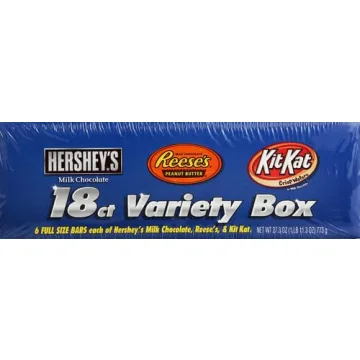 HERSHEY'S Easter Chocolate Variety Box - 18 Count