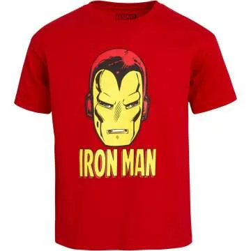 Marvel Avengers T-Shirts 5 Pack for Boys, Ages 2T-16