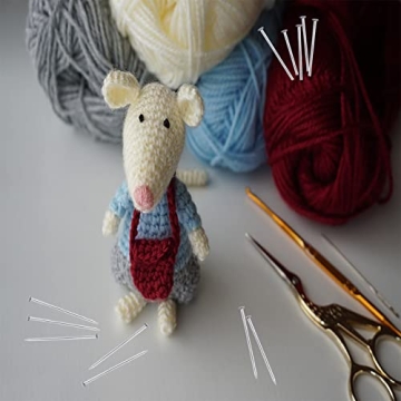 2000PCS High-Quality Straight Pins for Crafts and Sewing