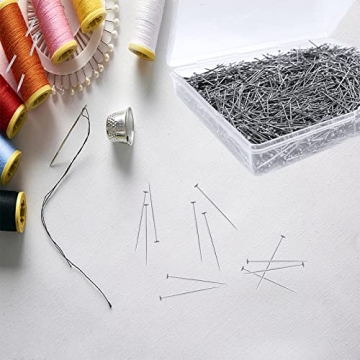 2000PCS High-Quality Straight Pins for Crafts and Sewing