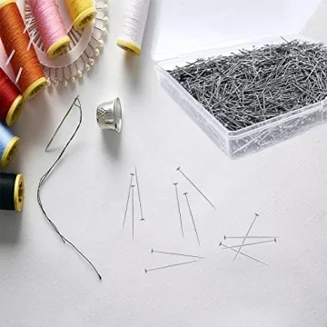 2000PCS High-Quality Straight Pins for Crafts and Sewing