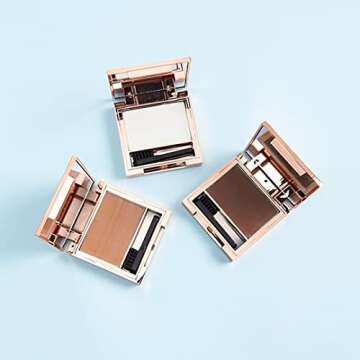 Makeup Revolution Soap Styler, Eyebrow Wax Soap Kit, Long Lasting Feathered & Fluffy Brows, Includes Eyebrow Brush & Mirror, 5g