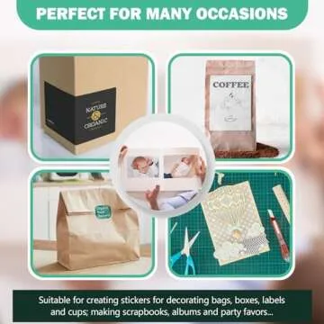 Pikapoka Self-Adhesive Photo Paper for Vibrant Crafts