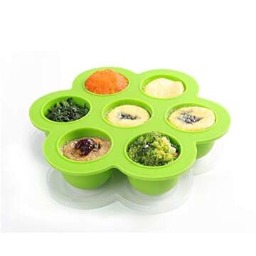 2Packs Silicone Egg Bites Molds for Instant Pot Cooking