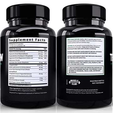 TestoGen: Natural T-Level Supplement for Men - 1-Month Supply - Optimised Male Enhancement Herbal Bl...