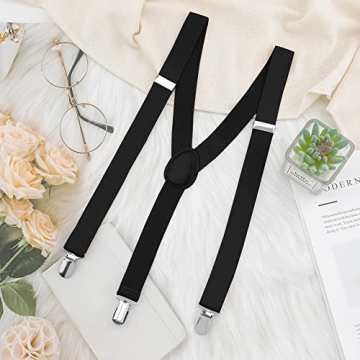 Adjustable QPIXVB Suspenders for Men and Women
