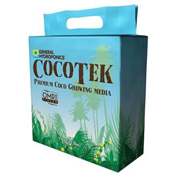 General Hydroponics CocoTek Bale - Eco-Friendly Organic Growing Medium