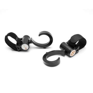 Stroller Hook - 2 Pack of Multi Purpose Hooks - Hanger for Baby Diaper Bags, Groceries, Clothing, Pu...