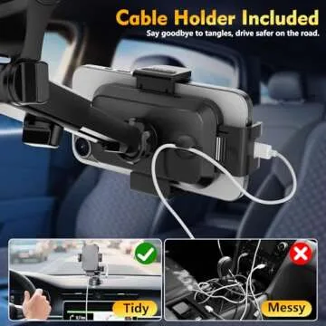 Best 2025 Car Phone Holders with Strong Suction & Clamp