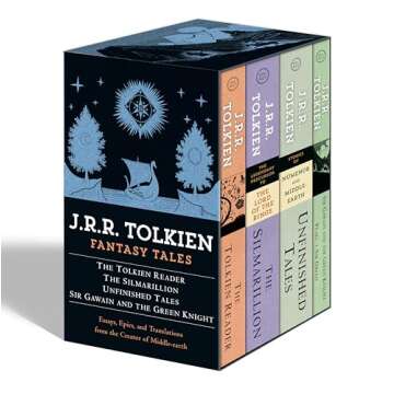 Tolkien Fantasy Tales Box Set (The Tolkien Reader/The Silmarillion/Unfinished Tales/Sir Gawain and t...