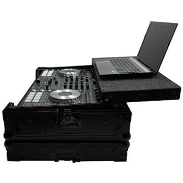 Durable Harmony Audio DJ Custom Flight Case with Glide Tray