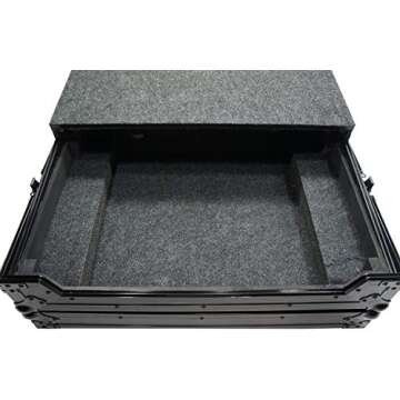 Durable Harmony Audio DJ Custom Flight Case with Glide Tray