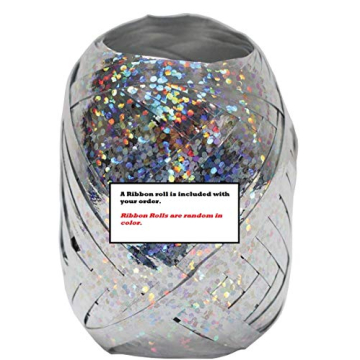 10 XL Rose Gold Confetti Balloons for Parties and Weddings