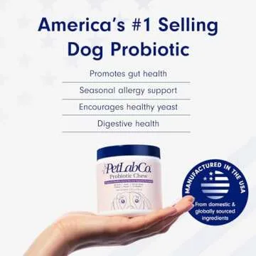 PetLab Co. Probiotics for Dogs, Support Gut Health, Occasional Diarrhea, Digestive Health & Seasonal...