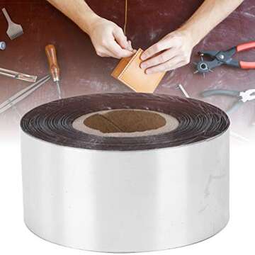 Hot Stamping Foil Paper with 1.2 x 400ft, Hot Foil Stamping Paper for Leather Bronzing Machine PU Heat Transfer Anodized Gilded Paper DIY Decoration for Cloth Package Box