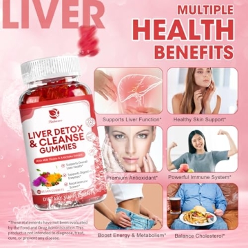 Lukaree Liver Cleanse Detox Gummies - Vegan & Delicious