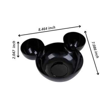 GRUPO MIRANDINHA Mouse Head Bowl - Modern and Unbreakable