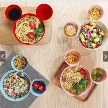 GRUPO MIRANDINHA Mouse Head Bowl - Modern and Unbreakable