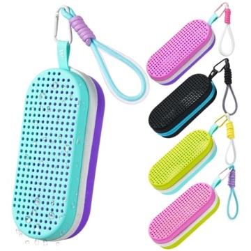 MSNATURALLY Swim Goggle Case: Durable & Dry with Drain Holes