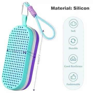 MSNATURALLY Swim Goggle Case for Goggles and Beach