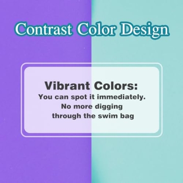 MSNATURALLY Swim Goggle Case for Goggles and Beach