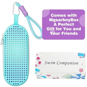 MSNATURALLY Swim Goggle Case for Goggles and Beach