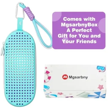 MSNATURALLY Swim Goggle Case for Goggles and Beach