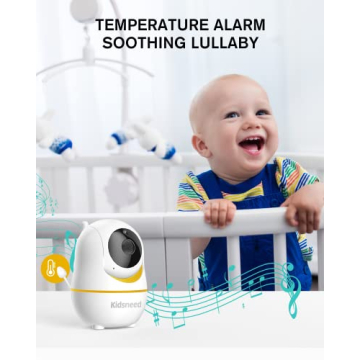 Experience Ultimate Peace of Mind with Kidsneed 3.5" Baby Monitor