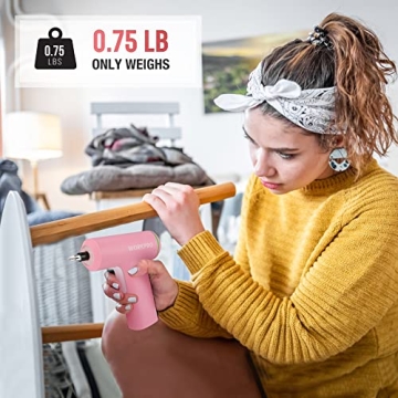 WORKPRO Cordless Screwdriver Set - USB Rechargeable & Ergonomic