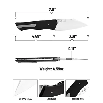 ARTISANCUTLERY Ahab Series Folding Knife for EDC
