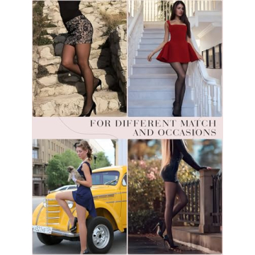 HONENNA Sheer Black Tights - Elegant Comfort and Style