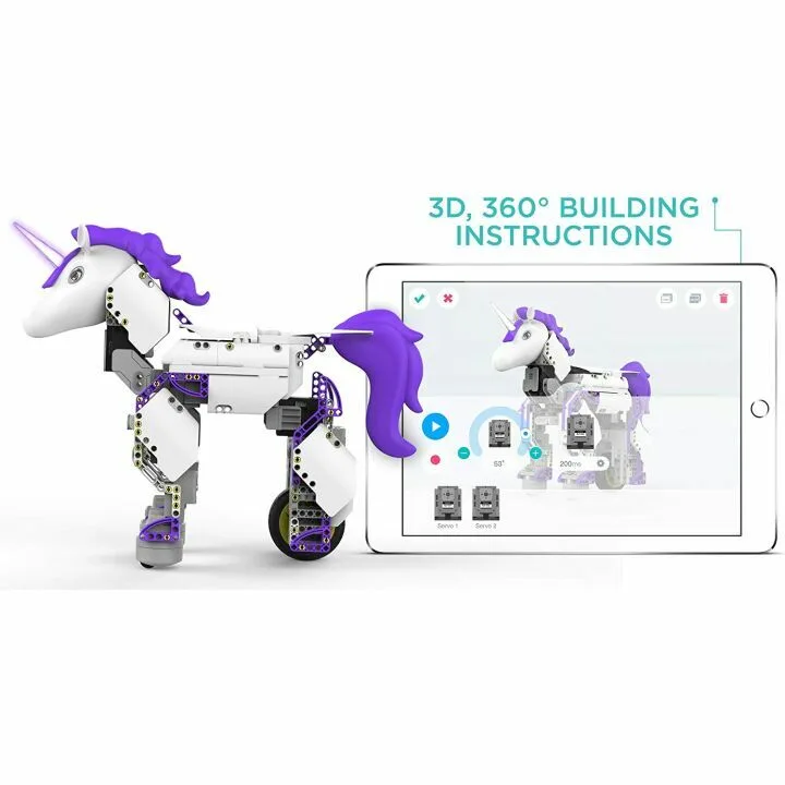 Unicornbot Kit: App-Enabled STEM Learning for Kids