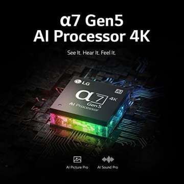 LG 65-Inch QNED85 Smart TV with Voice Control and Dolby