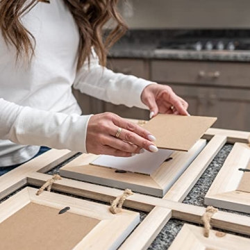 Large Rustic Window Photo Frame for Home Décor