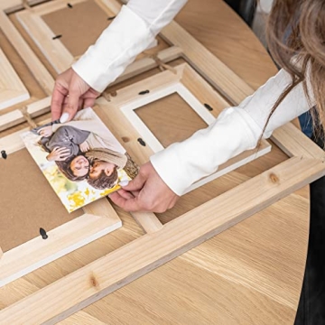 Large Rustic Window Photo Frame for Home Décor