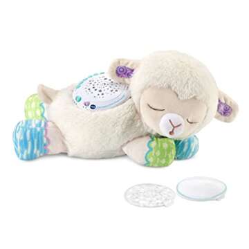VTech Starry Skies Sheep Soother for Babies with Lights and Sounds