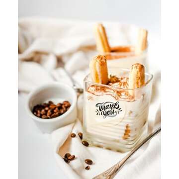 MUNBYN Transparent Thermal Labels for Printing