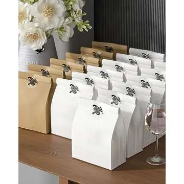 MUNBYN Transparent Thermal Labels for Printing