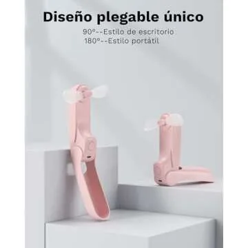 Portable Handheld Fan - Koonie Travel-Friendly Cooling Solution